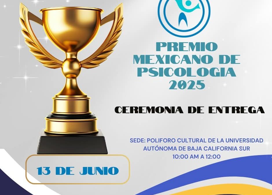 PREMIO MEXICANO DE PSICOLOGÍA DE 2025